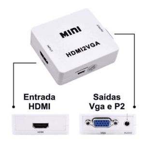 Conversor De HDMI X VGA