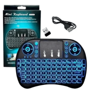 Mini Teclado e Touch Pad