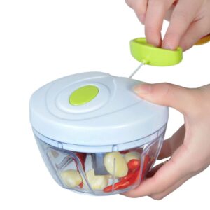 Mini processador Triturador Cortador De Alho Legumes Verdura Alimentos Manual