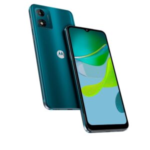 Smartphone Motorola Moto E13 Androide 13 Go, 64GB + 4GB RAM, Tela de 6.5 Polegadas e Super bateria de 5000 mAh
