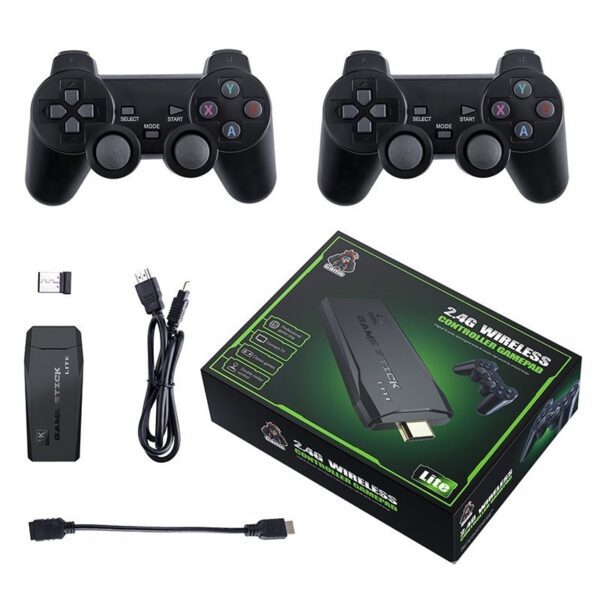 Vídeo Game Retro Nintendo 10mil Jogos 2 Controles Sem Fio Portátil 4k