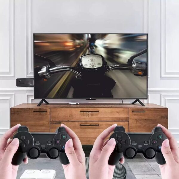 Vídeo Game Retro Nintendo 10mil Jogos 2 Controles Sem Fio Portátil 4k - Image 2