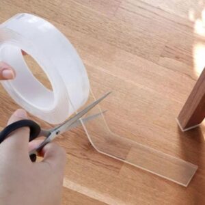 Fita Adesiva Dupla Face Transparente Ultra Forte Silicone